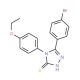 5-(4-Bromo-phenyl)-4-(4-ethoxy-phenyl)-4H-[1,2,4]triazole-3-thiol - chemical structure image