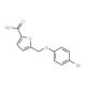 5-(4-bromophenoxymethyl)furan-2-carboxylic acid - chemical structure image