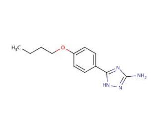 5-(4-butoxyphenyl)-4H-1,2,4-triazol-3-amine - chemical structure image
