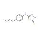 5-(4-Butyl-phenylamino)-[1,3,4]thiadiazole-2-thiol (CAS 750613-93-5) - chemical structure image