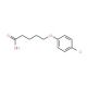 5-(4-Chloro-phenoxy)-pentanoic acid - chemical structure image