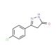 5-(4-Chloro-phenyl)-2,4-dihydro-pyrazol-3-one - chemical structure image