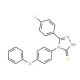 5-(4-Chloro-phenyl)-4-(4-phenoxy-phenyl)-4H-[1,2,4]triazole-3-thiol - chemical structure image