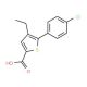 5-(4-Chloro-phenyl)-4-ethyl-thiophene-2-carboxylic acid - chemical structure image