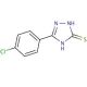 5-(4-Chlorophenyl)-2,4-dihydro-[1,2,4]-triazole-3-thione (CAS 26028-65-9) - chemical structure image
