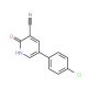 5-(4-Chlorophenyl)-2-oxo-1,2-dihydro-3-pyridinecarbonitrile (CAS 35982-98-0) - chemical structure image
