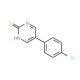 5-(4-Chlorophenyl)-2-pyrimidinethiol (CAS 31408-24-9) - chemical structure image