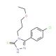 5-(4-chlorophenyl)-4-(3-ethoxypropyl)-4H-1,2,4-triazole-3-thiol - chemical structure image