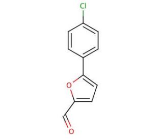 5-(4-Chlorophenyl)furfural (CAS 34035-03-5) - chemical structure image