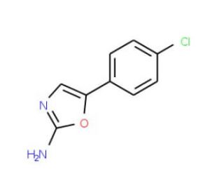 5-(4-Chlorophenyl)-oxazol-2-ylamine - chemical structure image