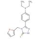 5-[4-(diethylamino)phenyl]-4-(2-furylmethyl)-2,4-dihydro-3H-1,2,4-triazole-3-thione - chemical structure image