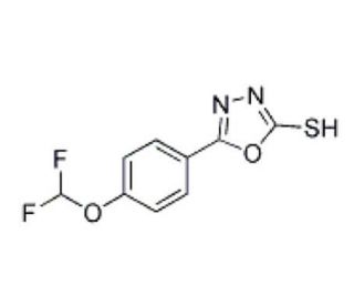 5-(4-Difluoromethoxy-phenyl)-[1,3,4]oxadiazole-2-thiol - chemical structure image