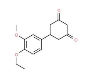 5-(4-Ethoxy-3-methoxyphenyl)cyclohexane-1,3-dione - chemical structure image