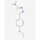 5-(4-Ethoxy-phenyl)-[1,3,4]thiadiazol-2-ylamine - chemical structure image