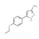 5-(4-Ethoxy-phenyl)-2H-pyrazol-3-ylamine - chemical structure image