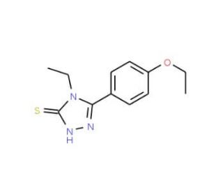5-(4-Ethoxyphenyl)-4-ethyl-4H-1,2,4-triazole-3-thiol - chemical structure image