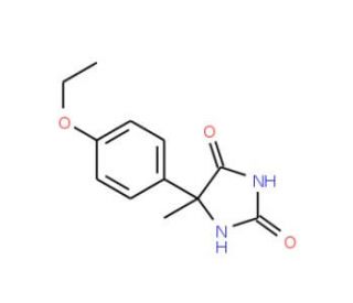 5-(4-ethoxyphenyl)-5-methylimidazolidine-2,4-dione (CAS 68524-15-2) - chemical structure image