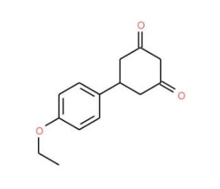 5-(4-Ethoxyphenyl)cyclohexane-1,3-dione - chemical structure image