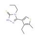 5-(4-Ethyl-5-methylthien-3-yl)-4-propyl-4H-1,2,4-triazole-3-thiol - chemical structure image
