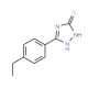 5-(4-Ethyl-phenyl)-4H-[1,2,4]triazole-3-thiol - chemical structure image