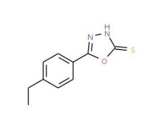 5-(4-ethylphenyl)-1,3,4-oxadiazole-2-thiol - chemical structure image