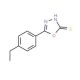 5-(4-ethylphenyl)-1,3,4-oxadiazole-2-thiol - chemical structure image