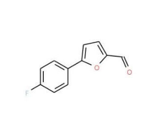 5-(4-Fluoro-phenyl)-furan-2-carbaldehyde (CAS 33342-17-5) - chemical structure image