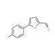 5-(4-Fluoro-phenyl)-furan-2-carbaldehyde (CAS 33342-17-5) - chemical structure image