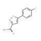 5-(4-Fluoro-phenyl)-isoxazole-3-carboxylic acid (CAS 33282-24-5) - chemical structure image