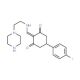 5-(4-Fluorophenyl)-2-{[(2-piperazin-1-ylethyl)-amino]methylene}cyclohexane-1,3-dione - chemical structure image