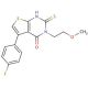 5-(4-fluorophenyl)-2-mercapto-3-(2-methoxyethyl)thieno[2,3-d]pyrimidin-4(3H)-one - chemical structure image
