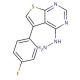 5-(4-fluorophenyl)-4-hydrazinothieno[2,3-d]pyrimidine - chemical structure image