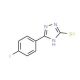 5-(4-fluorophenyl)-4H-1,2,4-triazole-3-thiol (CAS 114058-91-2) - chemical structure image
