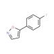 5-(4-Fluorophenyl)isoxazole (CAS 138716-37-7) - chemical structure image