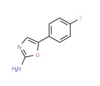 5-(4-Fluorophenyl)oxazol-2-ylamine - chemical structure image