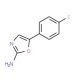 5-(4-Fluorophenyl)oxazol-2-ylamine - chemical structure image