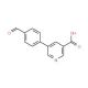 5-(4-Formylphenyl)nicotinic acid (CAS 566198-28-5) - chemical structure image