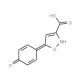 5-(4-Hydroxy-phenyl)-isoxazole-3-carboxylic acid - chemical structure image