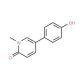 5-(4-Hydroxyphenyl)-1-methylpyridin-2(1H)-one (CAS 945980-21-2) - chemical structure image