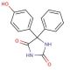 5-(4-Hydroxyphenyl)-5-phenylhydantoin (CAS 2784-27-2) - chemical structure image