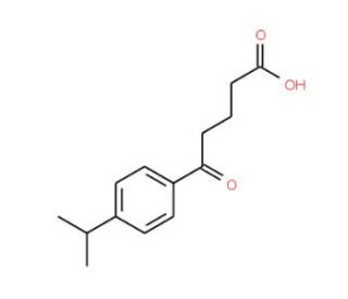 5-(4-iso-Propylphenyl)-5-oxovaleric acid (CAS 18847-18-2) - chemical structure image