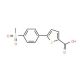 5-(4-Methanesulfonyl-phenyl)-thiophene-2-carboxylic acid - chemical structure image