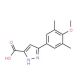 5-(4-Methoxy-3,5-dimethylphenyl)-1H-pyrazole-3-carboxylic acid - chemical structure image