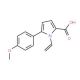 5-(4-Methoxy-phenyl)-1-vinyl-1H-pyrrole-2-carboxylic acid - chemical structure image
