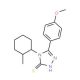 5-(4-Methoxy-phenyl)-4-(2-methyl-cyclohexyl)-4H-[1,2,4]triazole-3-thiol - chemical structure image