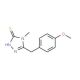 5-(4-Methoxybenzyl)-4-methyl-4H-1,2,4-triazole-3-thiol - chemical structure image