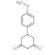 5-[4-(Methoxyphenyl)]-1,3-cyclohexanedione (CAS 1774-12-5) - chemical structure image