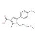 5-(4-Methoxyphenyl)-1-(3-methoxypropyl)-2-methyl-1H-pyrrole-3-carboxylic acid - chemical structure image