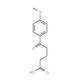 5-(4-Methoxyphenyl)-5-oxovaleric acid (CAS 4609-10-3) - chemical structure image
