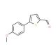 5-(4-Methoxyphenyl)thiophene-2-carboxaldehyde (CAS 38401-67-1) - chemical structure image